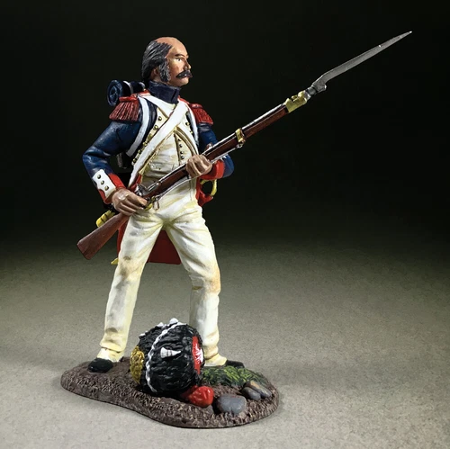 BRITAINS NAPOLEONIC FRENCH 36188 FRENCH IMPERIAL GUARD STANDING DEFENDING