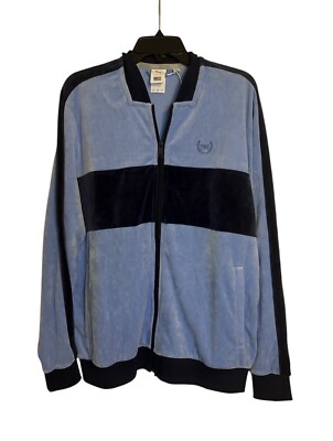 Men Sz  Large Puma TMC Hussle Velour Colorblock All Star Track Jacket MSR P $125