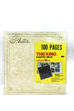 Regal Wade The King Magnetic Photo Album Cream 100 Pages 3 Ring Binder