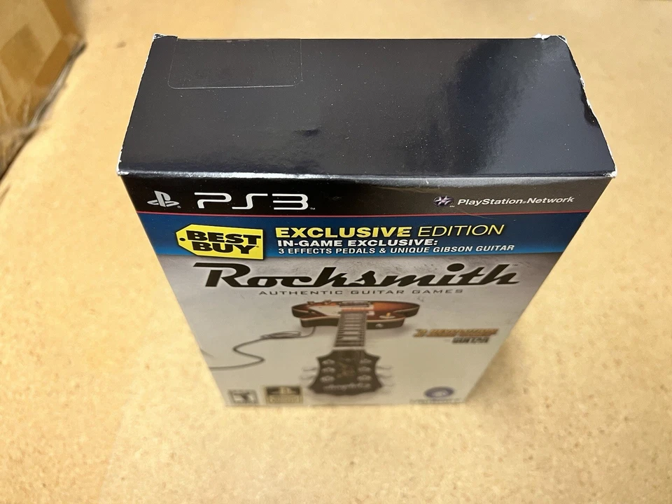 Rocksmith Best Buy Exclusive Edition Game + Cable PlayStation 3 PS3 NEW SEALED - Image 2 of 4