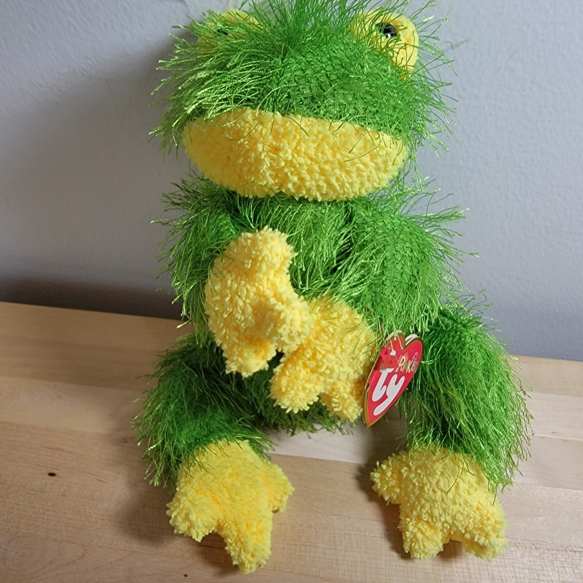 Ty Hopscotch Green Frog Floppy 8