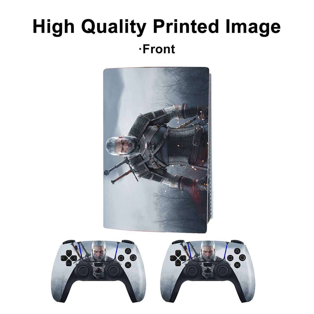  PS5 Disk Console Vader from Starwars Skin Decal Vinal Sticker +  2 Controller Skins Set : Video Games