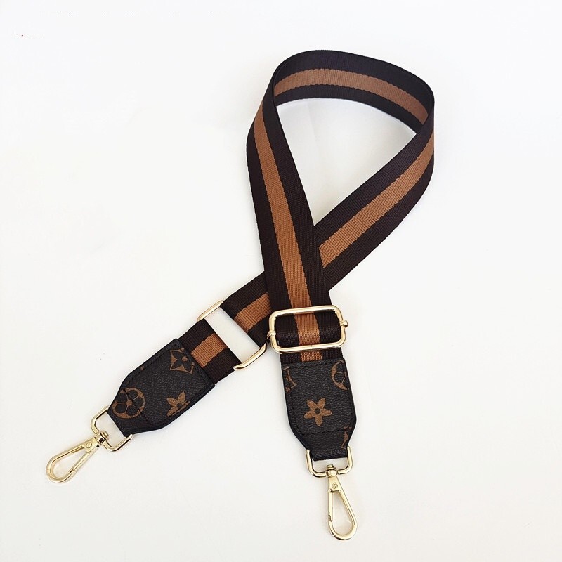 New Brown Web Crossbody Shoulder Adjustable Strap  display picture 1