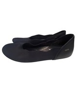 Skechers Womens 8.5 Arch Fit Ballet Flats Navy Comfortable Slip-On