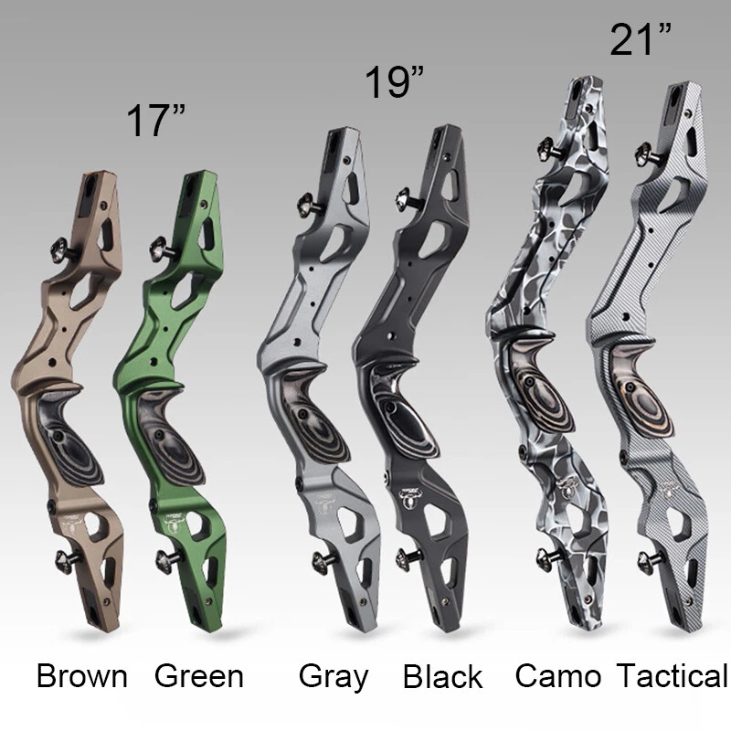 17" 19" 21" ILF Recurve Bow Riser CNC Aluminum Takedown Archery Hunting Slither - Image 4 of 4