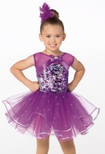 Weissman 14761 purple jazz costume in size IC 7/8 , new, still in package