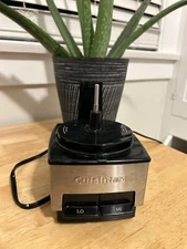 Cuisinart Mini-Prep Food Processor 2.6-Cup Black Stainless Steel DLC-1SS Motor