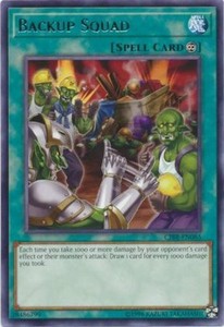 Backup Squad - CIBR-EN065 - Rare - Unlimited Edition x3 - Near Mint