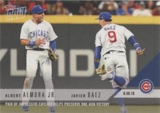 2018 Topps Now - Javier Báez, Albert Almora #665 /377