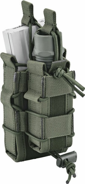 Defcon 5 Double Mix Pouch Verde Oliva D5-LAS_M4PALC Od Porta Caricatore Softair-image