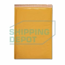 100 #5 10.5x16 Kraft Bubble Mailers Self Seal Envelopes 10.5"x16" Secure Seal