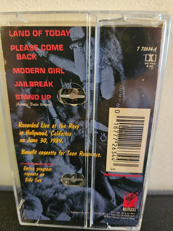 JAILHOUSE Alive In A Mad World 1989 CASSETTE TAPE EP GLAM/HAIR METAL HARD ROCK - Image 4 of 4