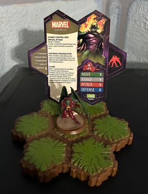 Heroscape Custom Figure & Card / Annihilus / Marvel Supervillain