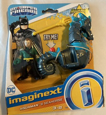 Old Aquaman Imaginext Toys Imaginext Aquaman Blue Seahorse DC