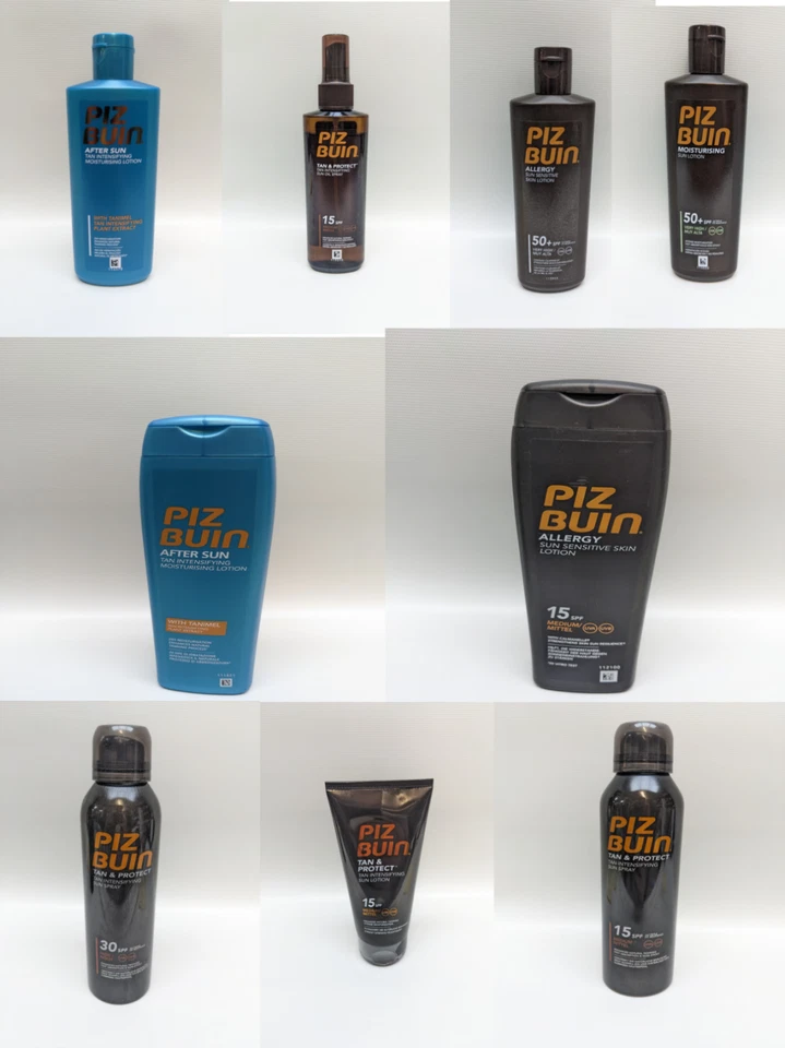 Piz Buin Moisturising Sun Cream Lotion Sun Spray Sun Spray - CHOOSE YOUR PRODUCT
