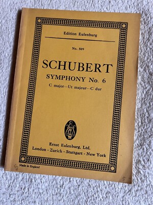 Symphony No 6 C Major by Franz Schubert No 589 - Hermann Grabner | 1072