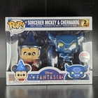 Funko Pop! Disney Parks Fantasia Sorcerer Mickey & Chernabog 2-Pack & Protector