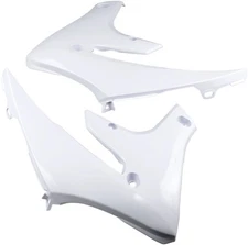 Cycra Powerflow Radiator Shrouds White #1CYC-1784-42 fits Yamaha