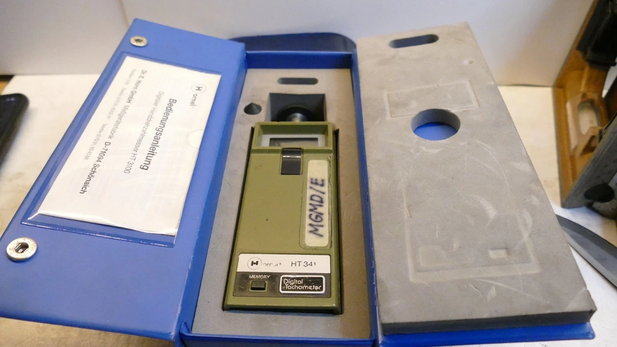 Tacómetro de contacto digital de mano 0,5 ~ 19999 velocímetro de velocidad medidor de RPM V6