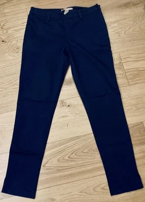 Pantalón para dama Forever 21 estilo chino/capri azul marino. Talla UK8 - Imagen 1 de 4