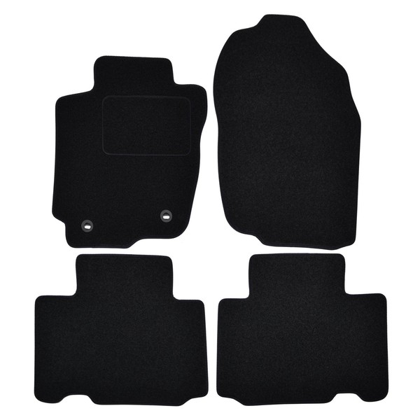 Velour FußMatten Autotepiche FüR Toyota RAV-4 RAV4 2013-2018 4-Tlg-image
