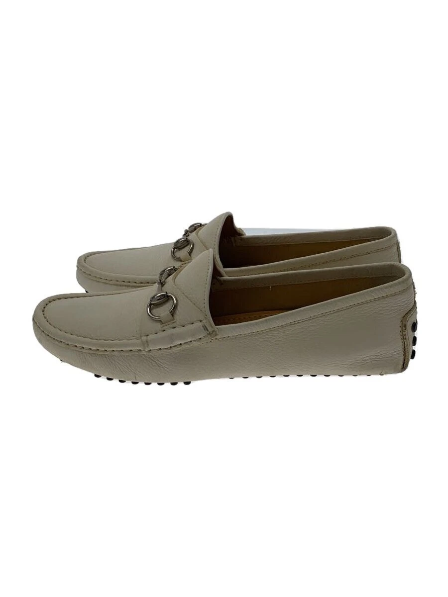 Mocassins Gucci cuir crème homme pointure 9 chaussures habillées occasion