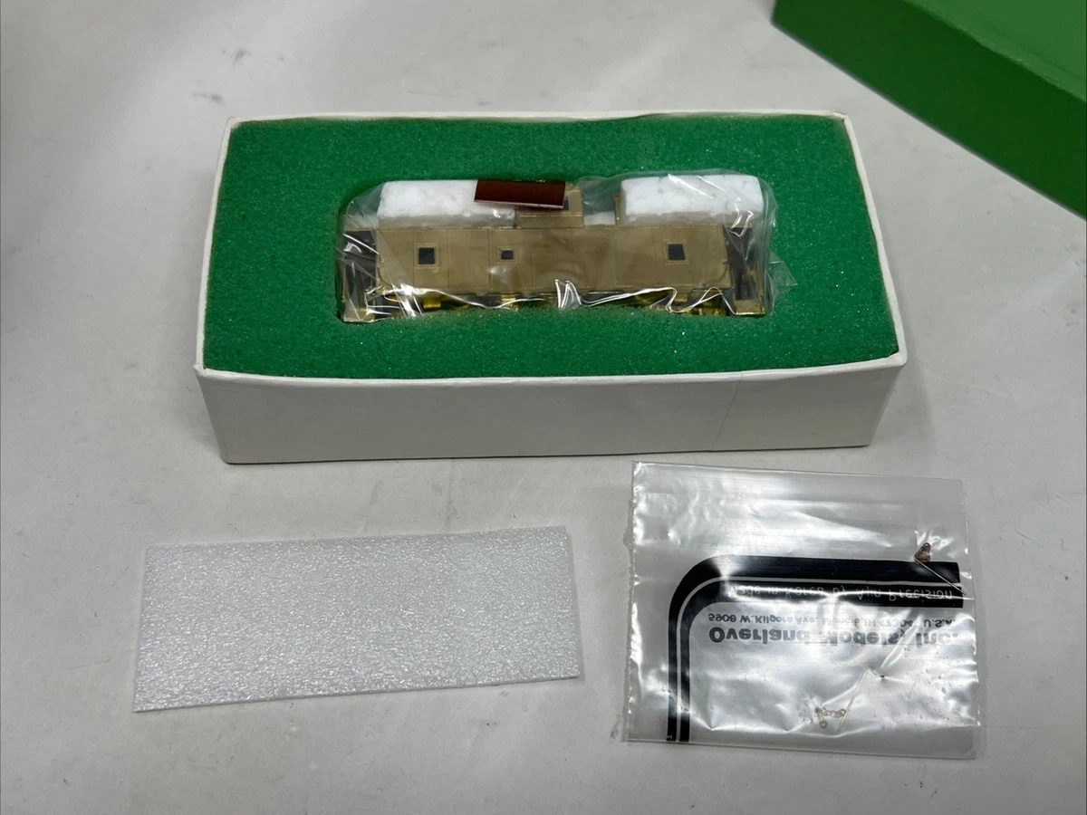 N Scale Overland Models Union Pacific CA-4 Brass Caboose #25100-25199