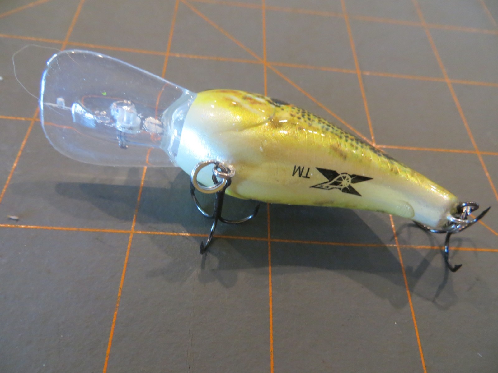 H2O Xpress Crankbait - Naturalized Bass - 3 inch