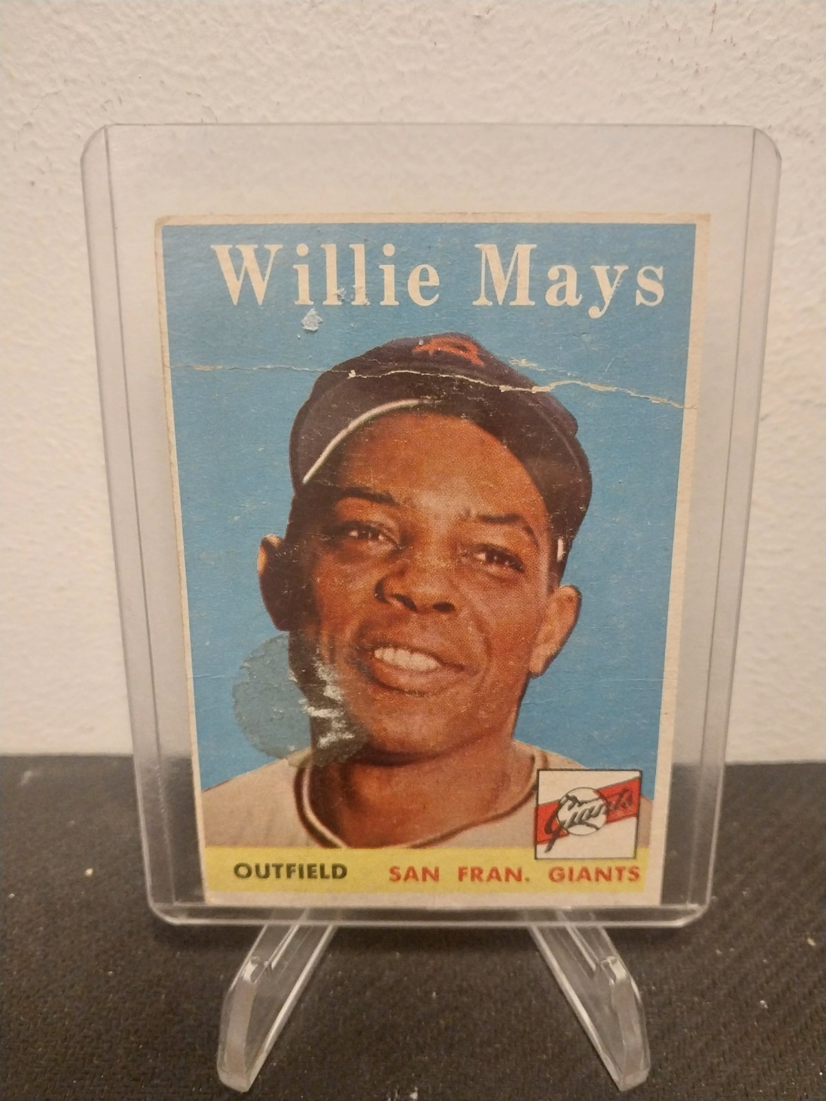 Topps 1958 Topps Willie Mays San Francisco Giants #5 Base Set Baseball Card