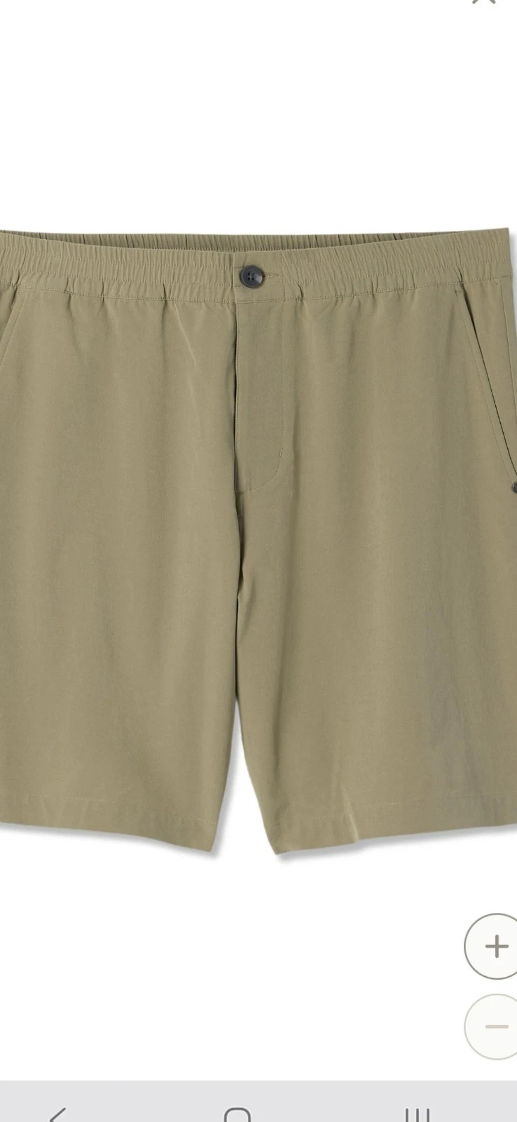 NWT Vuori Artichoke Aim Performance 7" Elastic Shorts SIze Mens XL