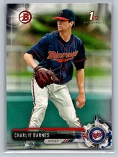 2017 Bowman Draft #BD-76 Charlie Barnes *TW