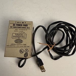 VINTAGE AURORA MODEL MOTORING DC POWER PACK MODEL DC-5