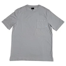 Greg Norman Relaxed Fit 100% Cotton Soft Pocket Short Sleeve Tee