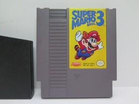 1985 Nintendo Super Mario Bros. 3 Video Game Cartridge In Sleeve Excellent!