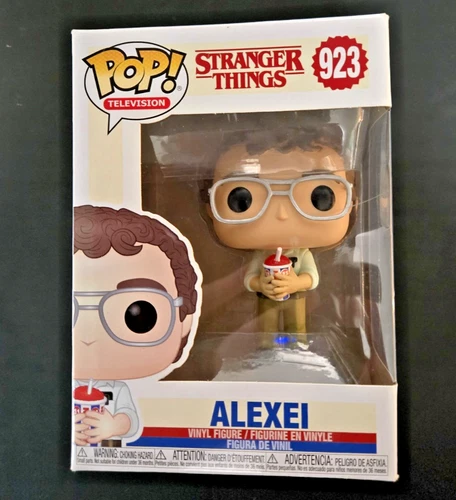 Funko Pop! Television: Vinyl Figure "ALEXEI" Stranger Things #923 NEW Netflix