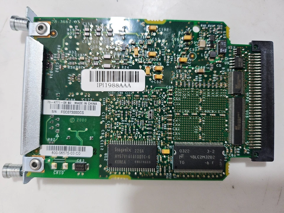 scheda Cisco 800-06575-03 73-4771-08 Port 1 Adsl #C1 - Immagine 3 di 3