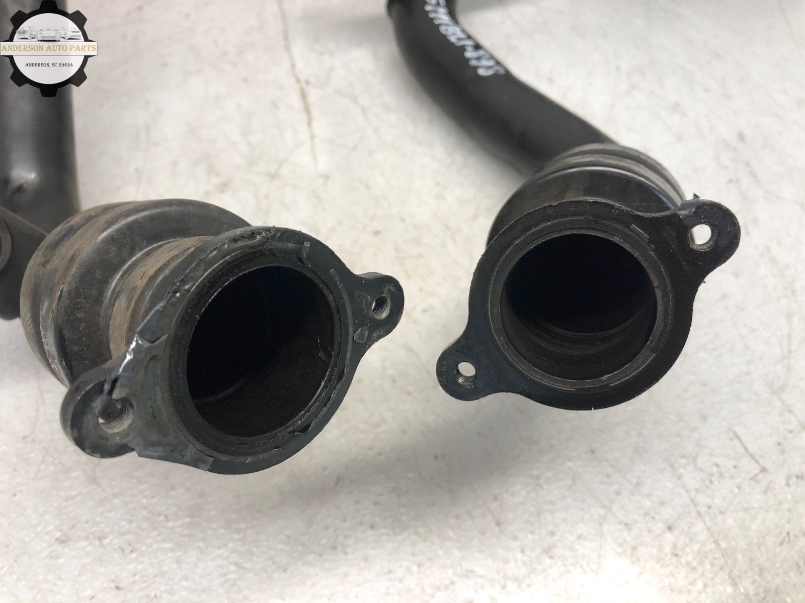 2014-2019 MASERATI GHIBLI 3.0L FRONT TURBO INTERCOOLER HOSE TUBE X2 OEM