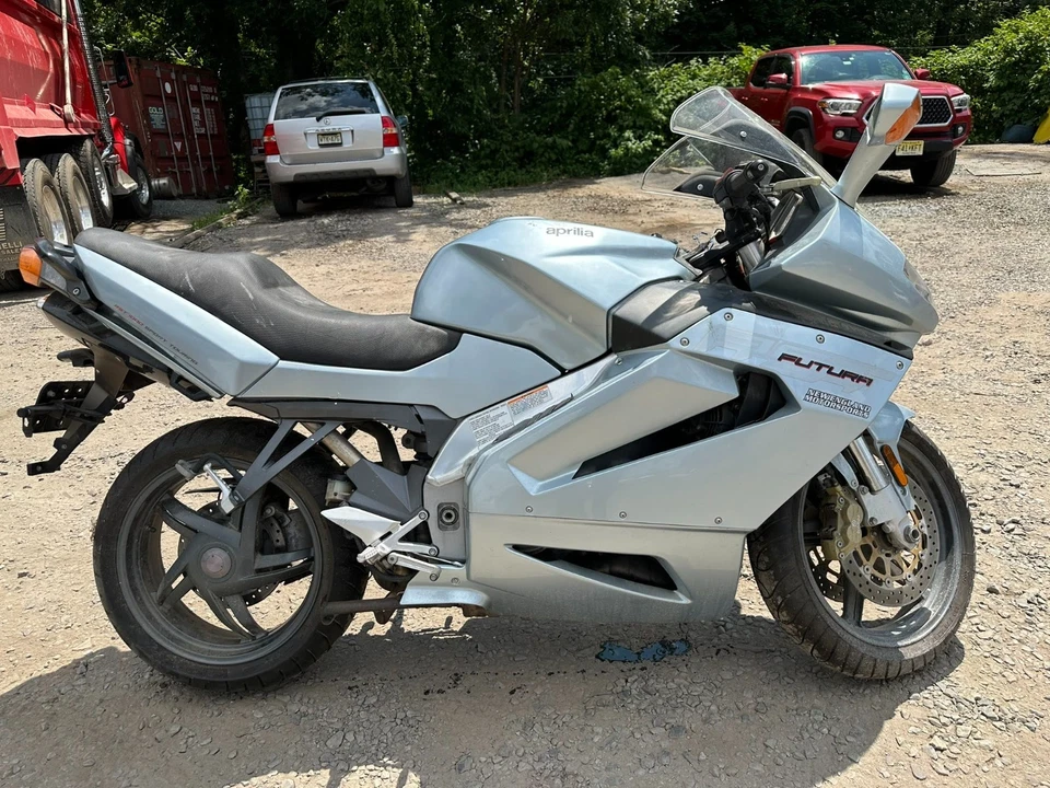 Par de discos de freno delanteros Aprilia RST 1000 Futura 2002 OEM Foto 2 de 4