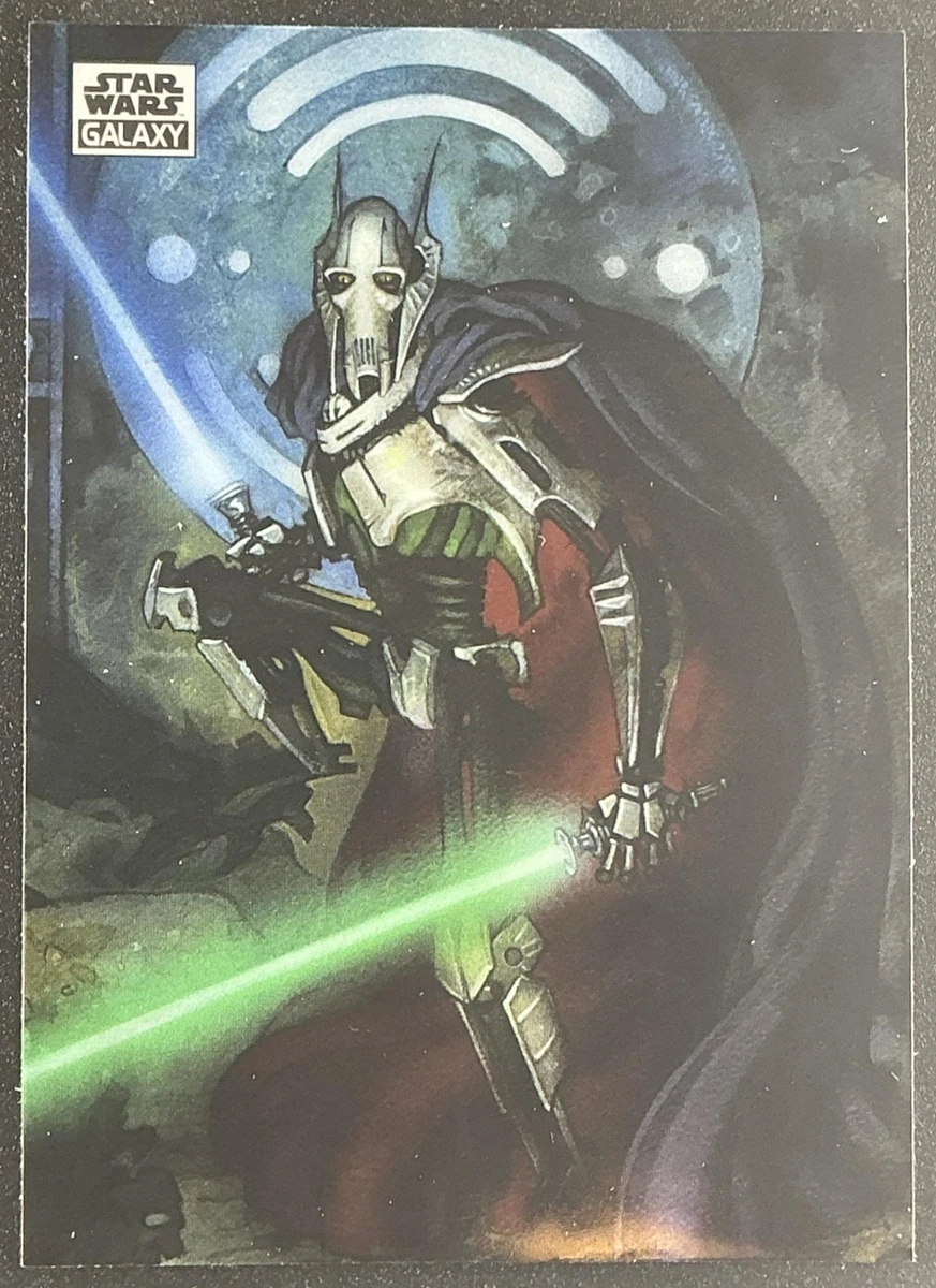 Topps General Grievous Star Wars Collectable Trading Cards for