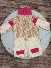 SLEEP  RELAX Colorful Hooded one piece Pajamas - Size S