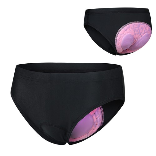 Pink S Women Cycle Underwear Gel Padded Bike Shorts Briefs Under HOT - Picture 4 of 12