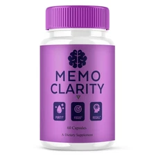 Memo Clarity Memory Capsules, MemoClarity Focus Support (60 Capsules)