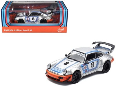 Model Model MM64-RWB964-001 1/64 RWB 964 #8 ''Ichiban Boshi - Martini