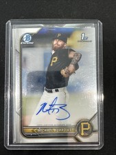 2-2022 Bowman Chrome Michael Mike Burrows Autograph #CPA-MB Auto Astros