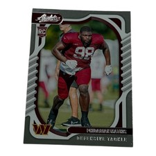 2022 Panini Absolute Football Phidarian Mathis Rookie Card #189 Commanders RC