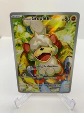 Pokemon - Hisuian Growlithe 181/167 - Full Art - Twilight Masquerade - 1