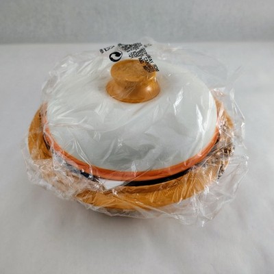 Rangemate Non-stick Rapid Cooker Microwave Grill Bake Steam White/Orange MANUAL