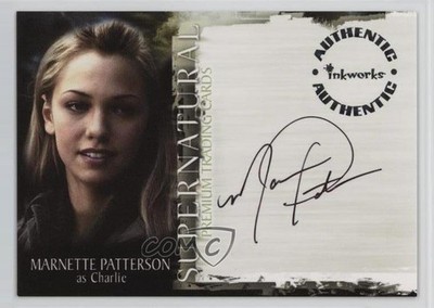2006 Inkworks Supernatural Season 1 Marnette Patterson as Charlie #A-6 Auto 18hi