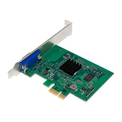 Carte graphique ST425 PCIe X1 AST2400 2K VGA 1920 x 1200 32 bpp à 60 Hz