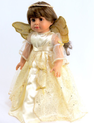 Gold Angel,  Princess & Fairy Collection, Joy to the World, 18'' Dolls